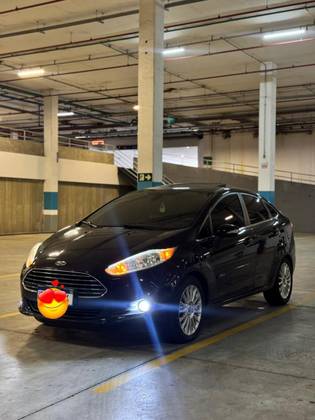 FORD FIESTA 1.6 TITANIUM PLUS SEDAN 16V FLEX 4P POWERSHIFT